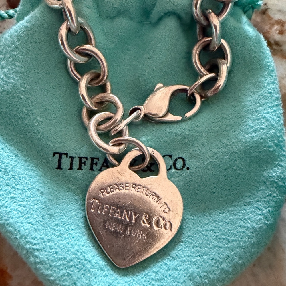 Tiffany @ Co Return to Tiffany Heart Tag Bracelet - Picture 2 of 3